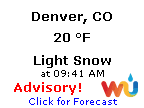 Click for Denver, Colorado Forecast