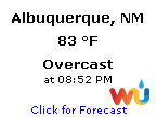 Click for Albuquerque, New Mexico Forecast